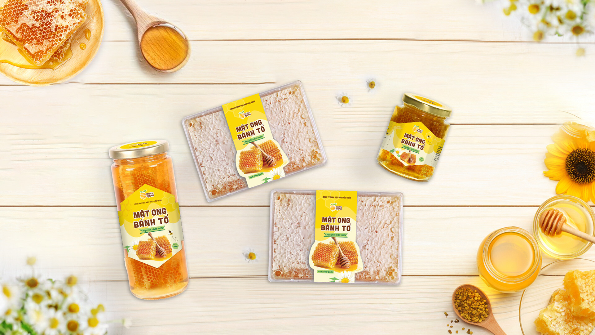 Banner giữa cửa hàng