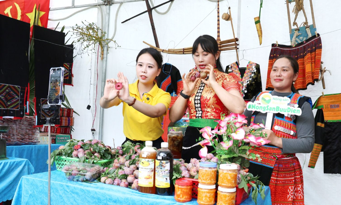 Promoting Yen Chau’s Hau Plum through Livestream