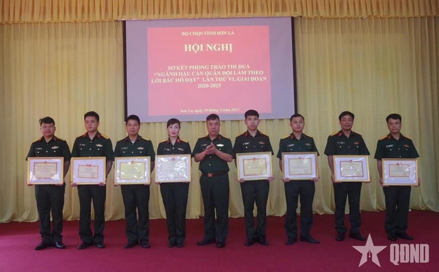 Son La: Preliminary Review of the Emulation Movement “Military Logistics Sector Following Uncle Ho’s Teachings”
