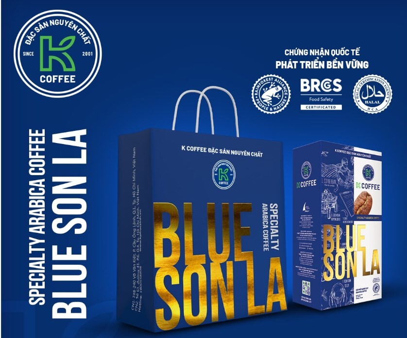 CÀ PHÊ BLUE SƠN LA (VIP PHÚC SINH) hộp 454 G